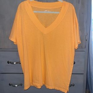 Aerie oversized V Neck shirt